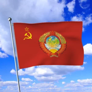 Флаг с гербом советская символика