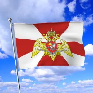 Флаг Росгвардии, орёл с мечами