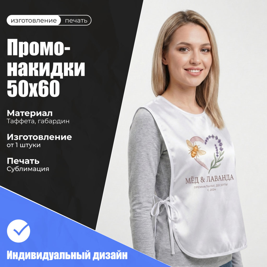 промо-накидка 50х60